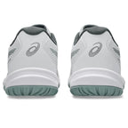Asics Upcourt 6 - White/Steel Grey - Heren Hockeyschoen