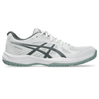 Asics Upcourt 6 - White/Steel Grey - Heren Hockeyschoen