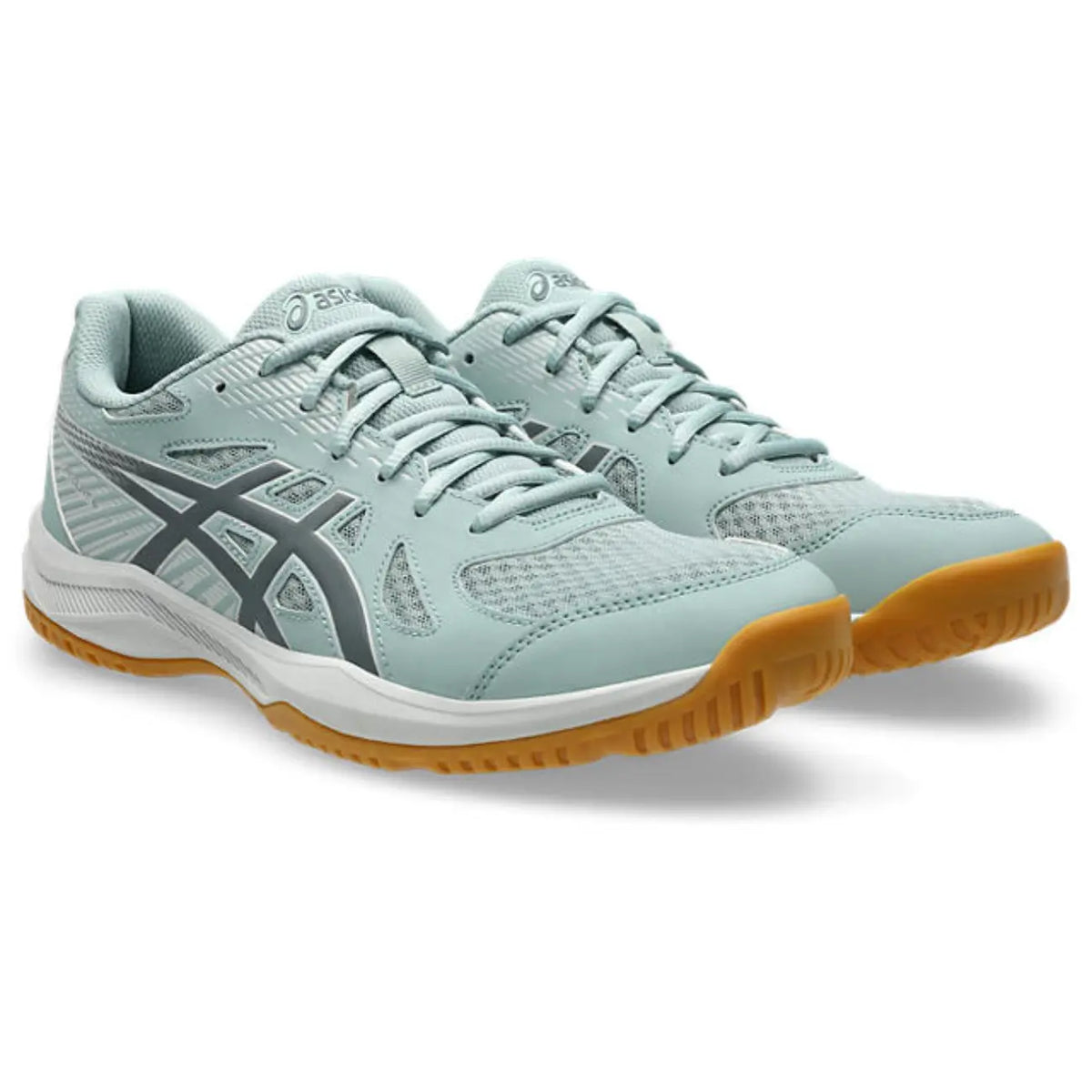 Asics Upcourt 6 - Ocean Haze/Steel Grey - Heren Hockeyschoen