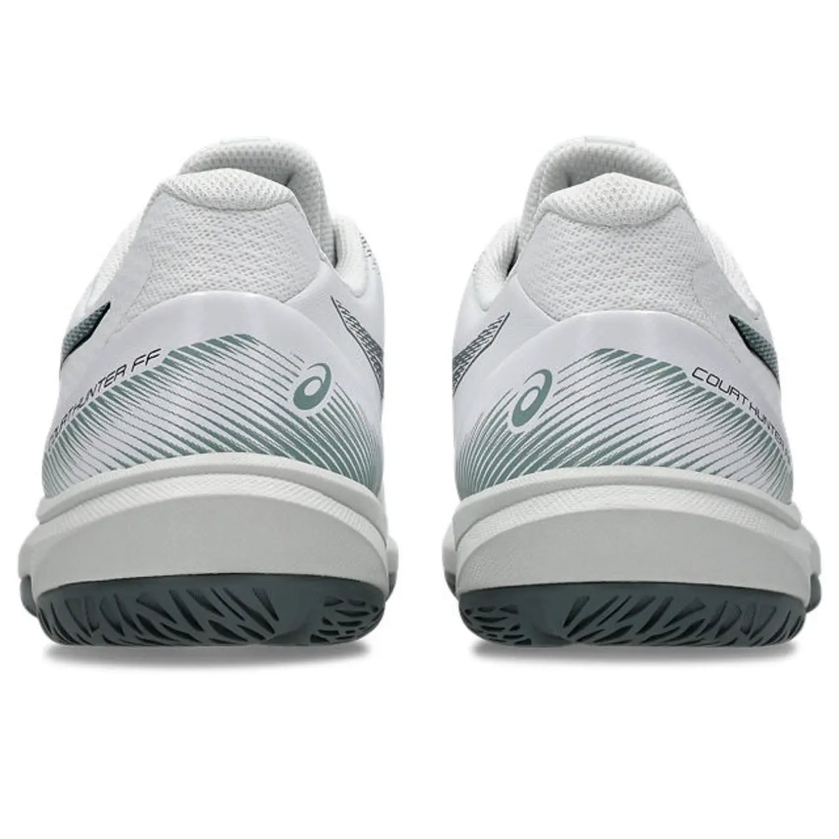 Asics Court Hunter FF - White/Ocean Haze - Heren Hockeyschoen