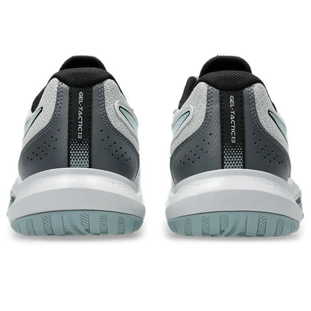 Asics GEL-Tactic 13 - Concrete/Ocean Haze - Heren Hockeyschoen