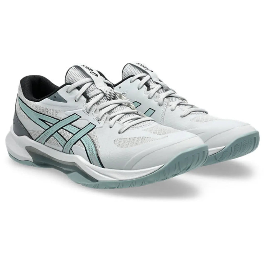 Asics GEL-Tactic 13 - Concrete/Ocean Haze - Heren Hockeyschoen