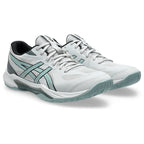 Asics GEL-Tactic 13 - Concrete/Ocean Haze - Heren Hockeyschoen
