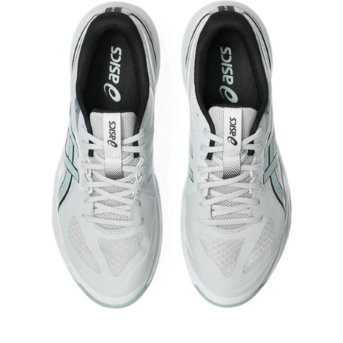Asics GEL-Tactic 13 - Concrete/Ocean Haze - Heren Hockeyschoen