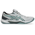 Asics GEL-Tactic 13 - Concrete/Ocean Haze - Heren Hockeyschoen
