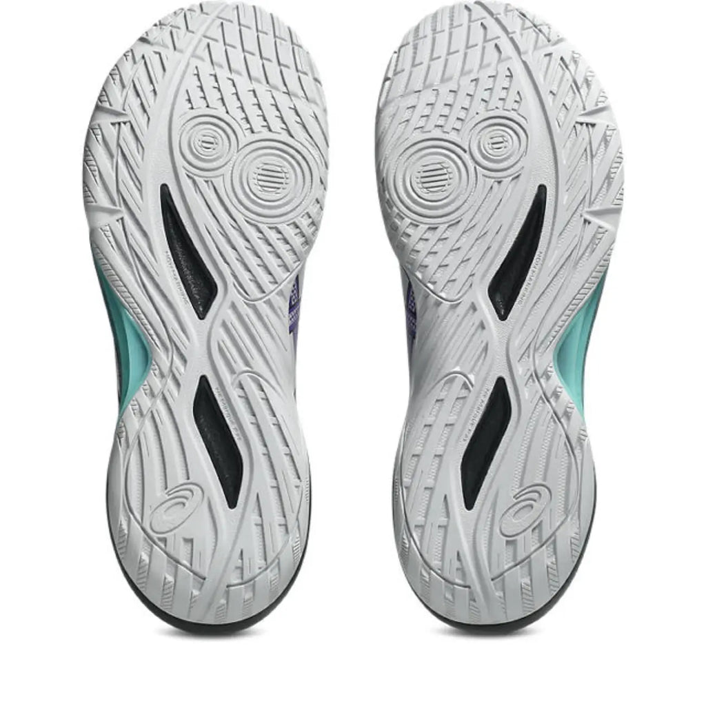Asics GEL-Tactic 13 - Concrete/Radiant Amethyst - Heren Hockeyschoen