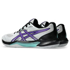 Asics GEL-Tactic 13 - Concrete/Radiant Amethyst - Heren Hockeyschoen