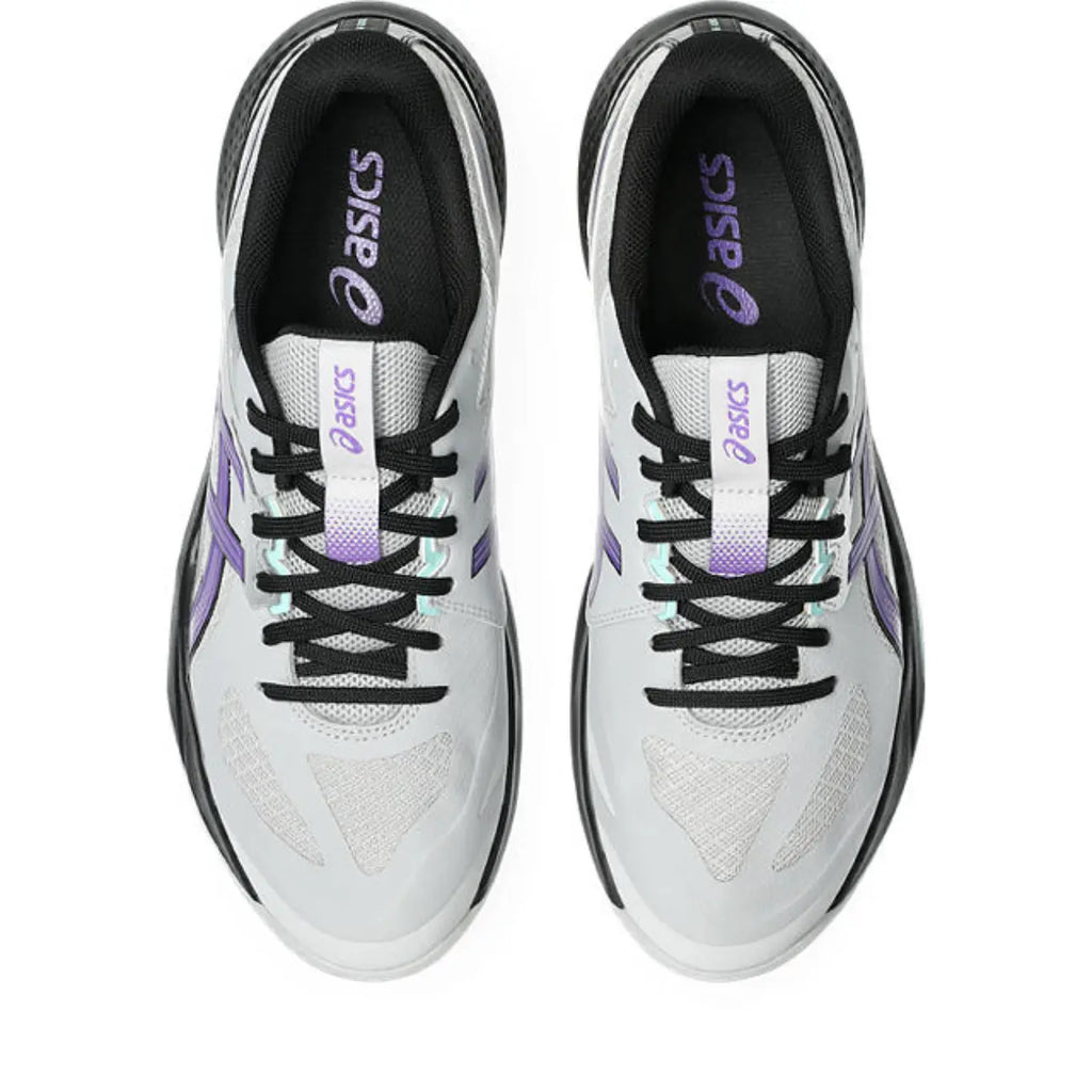 Asics GEL-Tactic 13 - Concrete/Radiant Amethyst - Heren Hockeyschoen