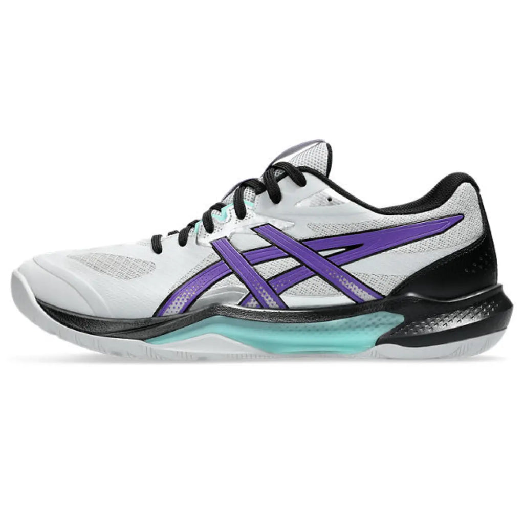 Asics GEL-Tactic 13 - Concrete/Radiant Amethyst - Heren Hockeyschoen