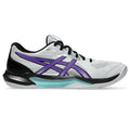 Asics GEL-Tactic 13 - Concrete/Radiant Amethyst - Heren Hockeyschoen