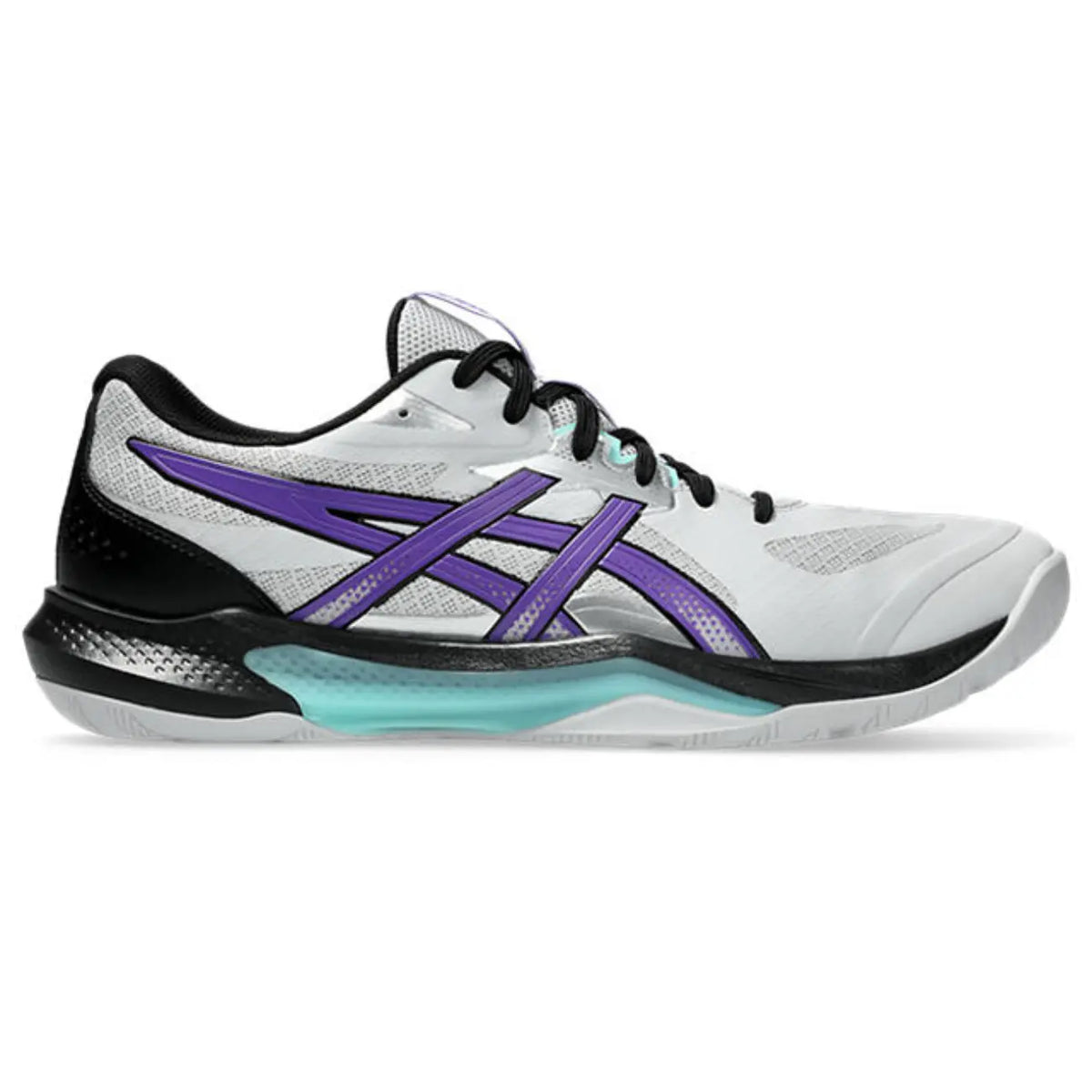 Asics GEL-Tactic 13 - Concrete/Radiant Amethyst - Heren Hockeyschoen
