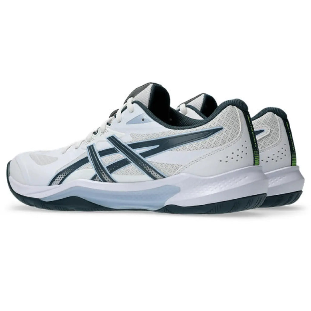 Asics GEL-Tactic 13 - White/Raw Indigo - Heren Hockeyschoen