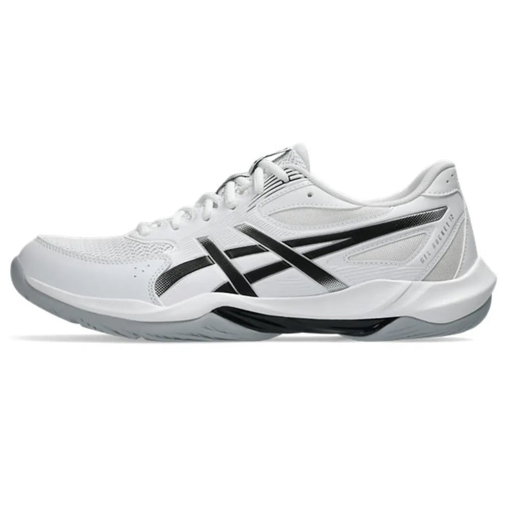 Asics GEL-Rocket 12 - White/Black - Heren Hockeyschoen