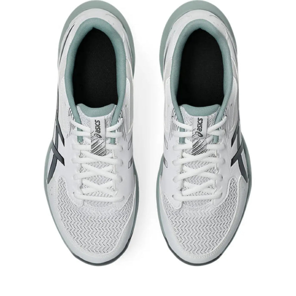 Asics GEL-Rocket 12 - White/Steel Grey - Heren Hockeyschoen