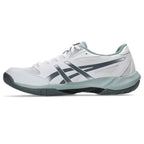 Asics GEL-Rocket 12 - White/Steel Grey - Heren Hockeyschoen