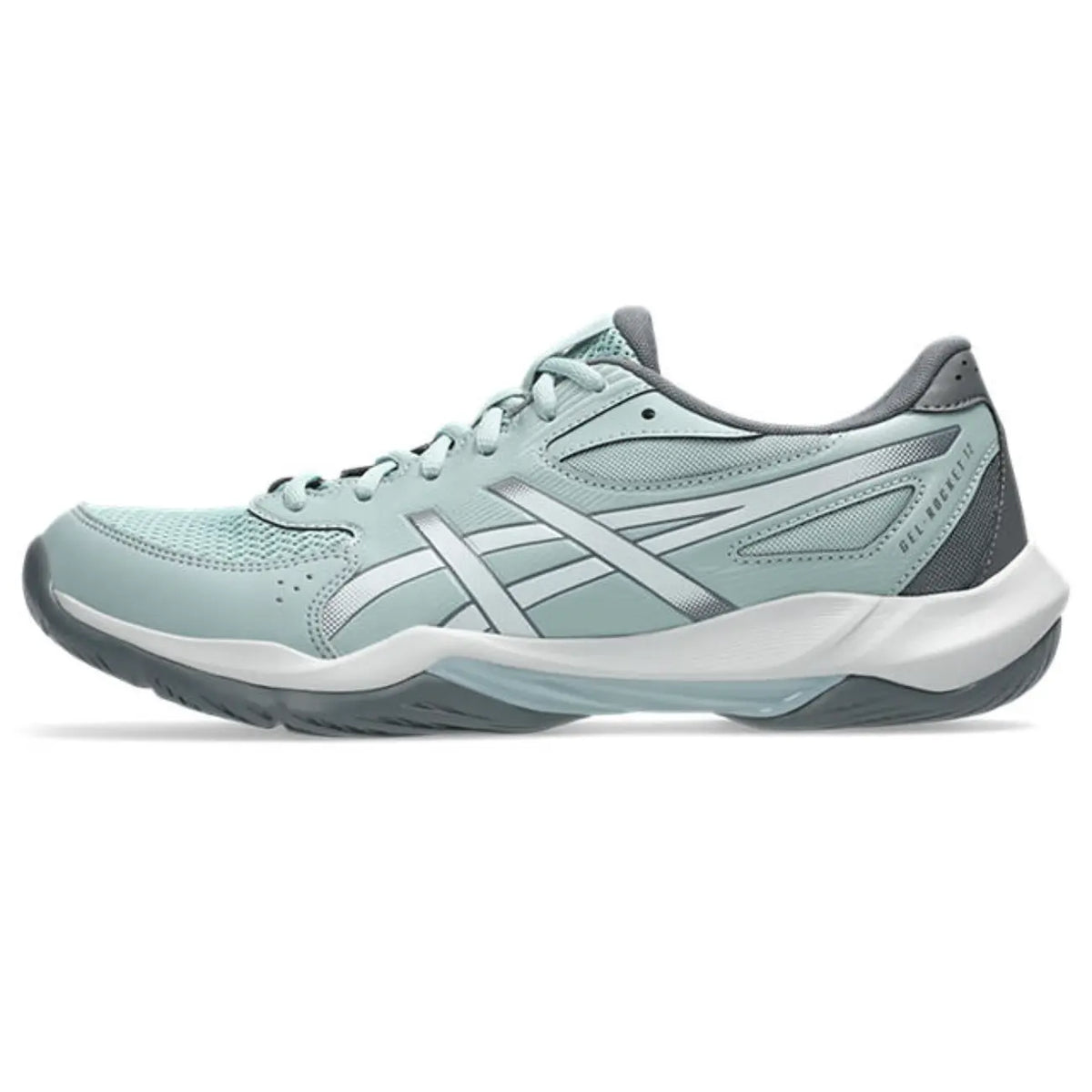 Asics GEL-Rocket 12 - Ocean Haze/Concrete - Heren Hockeyschoen