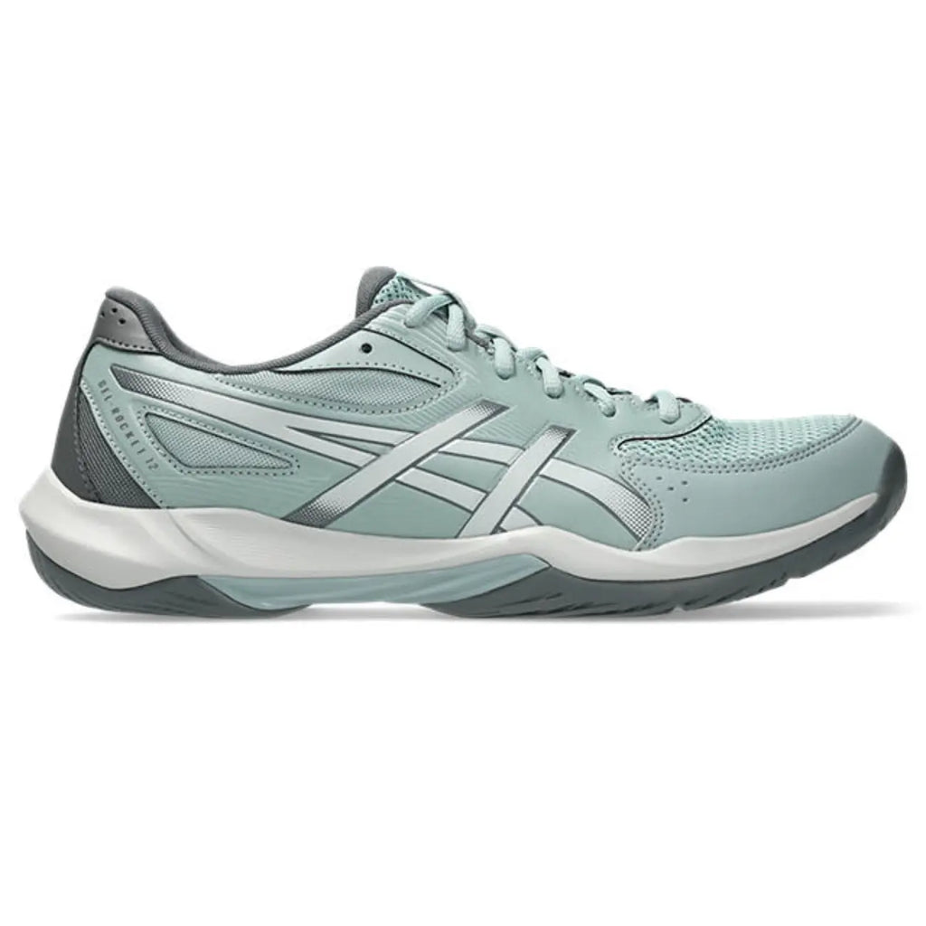 Asics GEL-Rocket 12 - Ocean Haze/Concrete - Heren Hockeyschoen