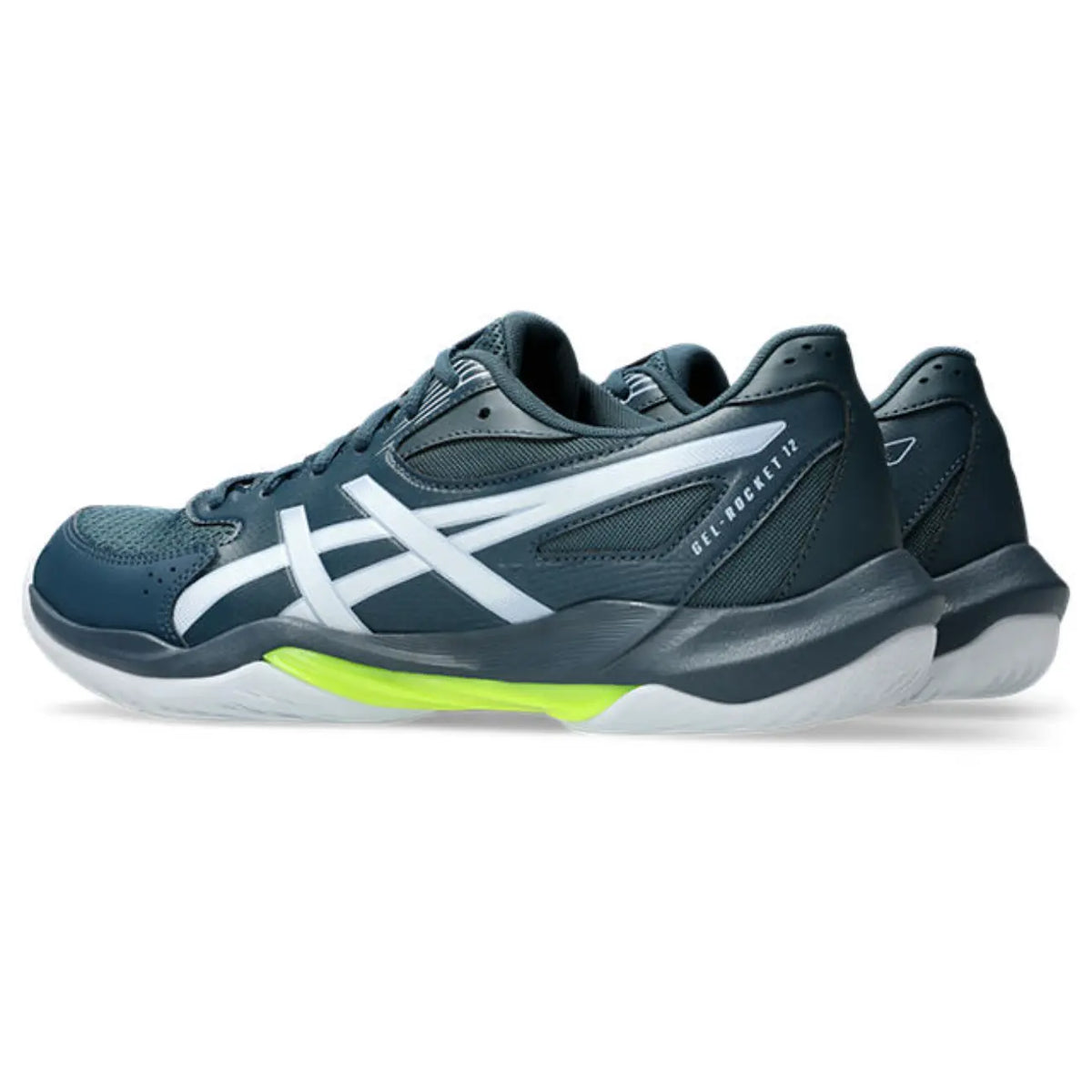 Asics GEL-Rocket 12 - Raw Indigo/White - Heren Hockeyschoen