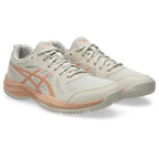 Asics Upcourt 6 - Soft Oat/Cantaloupe - Dames Hockeyschoen