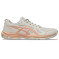 Asics Upcourt 6 - Soft Oat/Cantaloupe - Dames Hockeyschoen