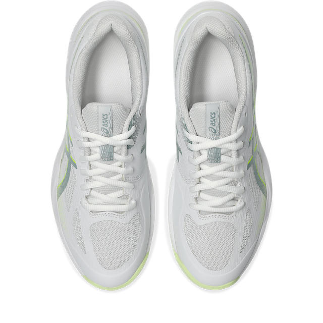 Asics Court Hunter FF - White/Ocean Haze - Dames Hockeyschoen