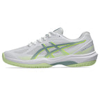 Asics Court Hunter FF - White/Ocean Haze - Dames Hockeyschoen