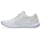 Asics GEL-Tactic 13 - White/Pure Silver - Dames Hockeyschoen