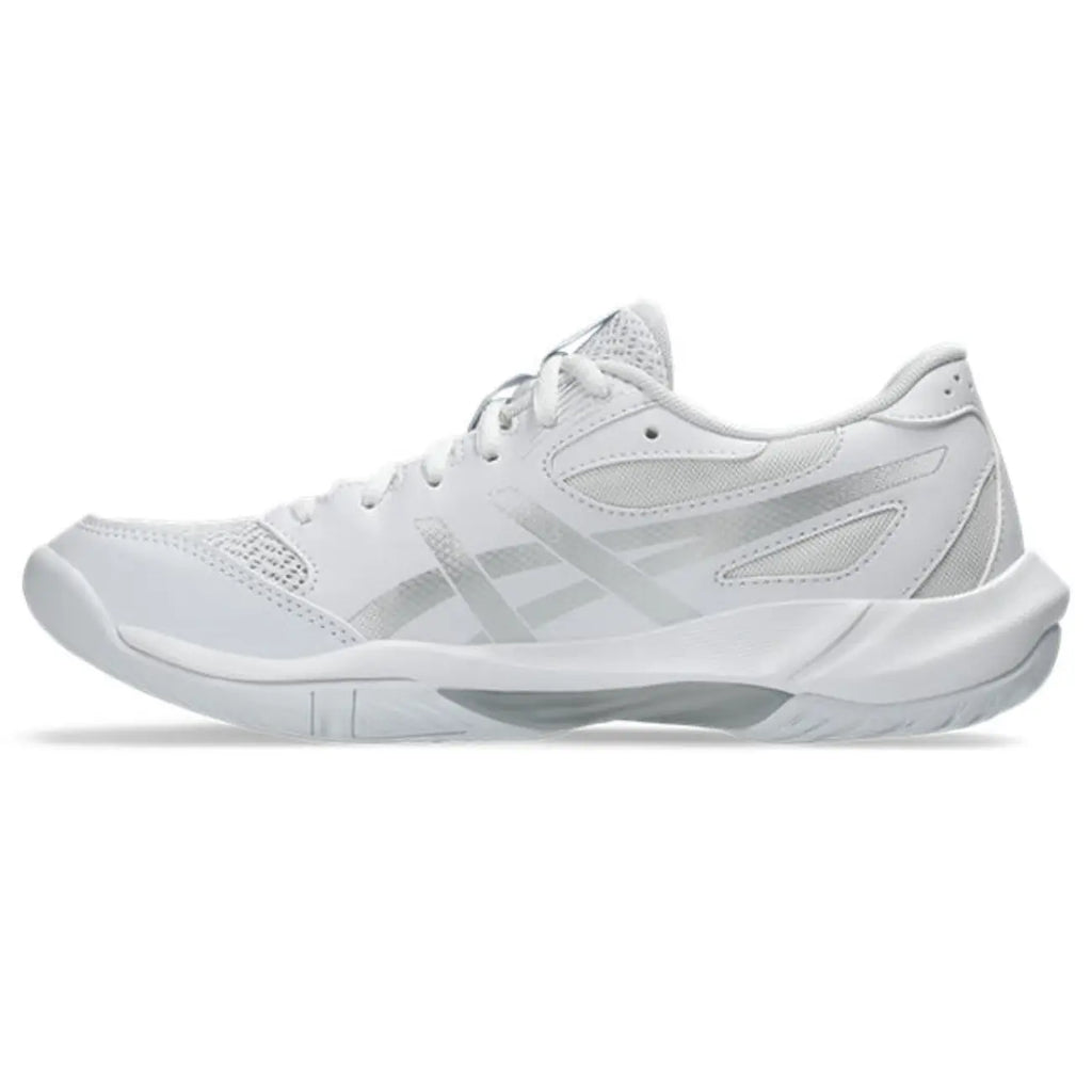 Asics GEL-Rocket 12 - White/Pure Silver - Dames Hockeyschoen