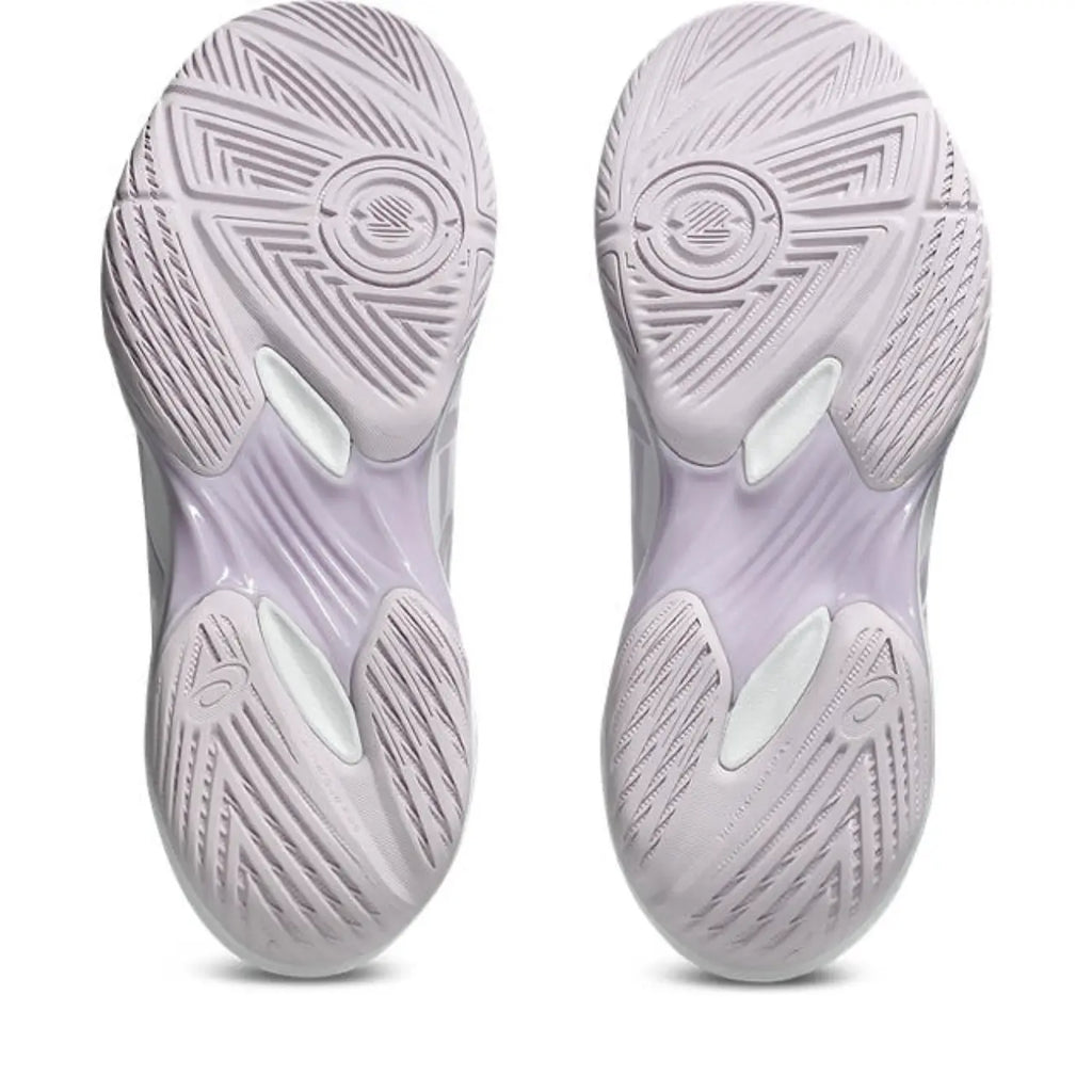 Asics GEL-Rocket 12 - White/Dahlia - Dames Hockeyschoen