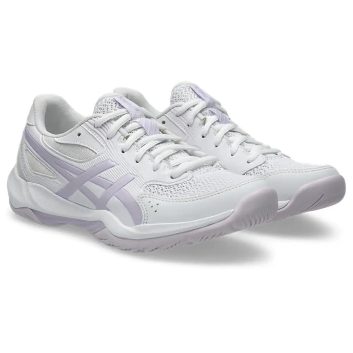 Asics GEL-Rocket 12 - White/Dahlia - Dames Hockeyschoen