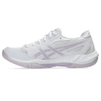 Asics GEL-Rocket 12 - White/Dahlia - Dames Hockeyschoen