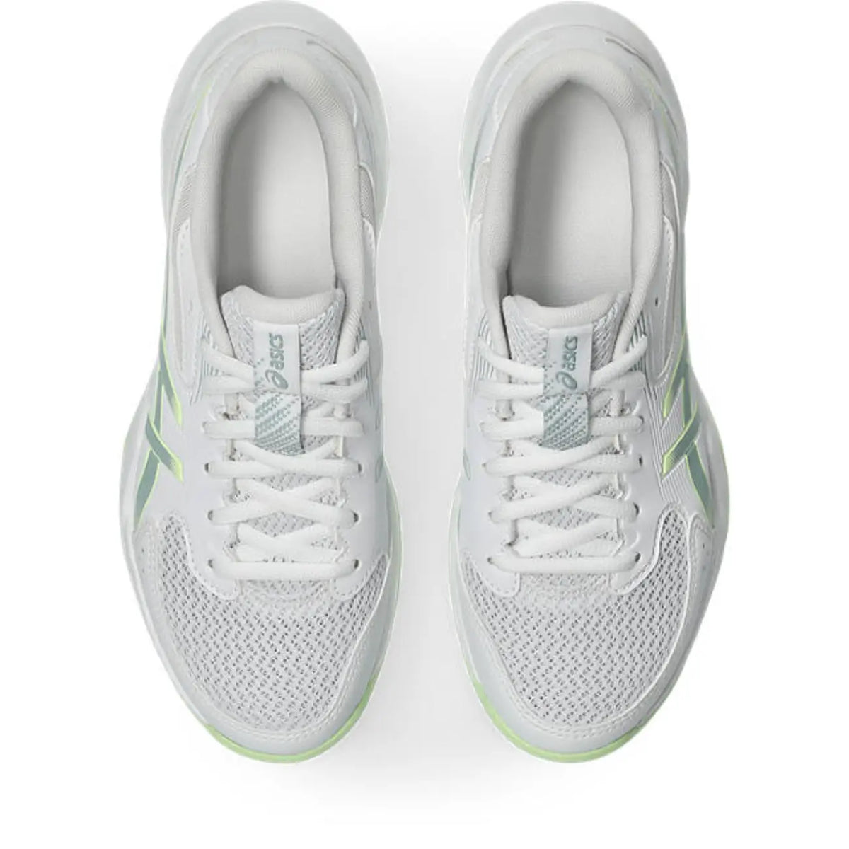 Asics GEL-Rocket 12 - White/Ocean Haze - Dames Hockeyschoen