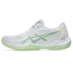Asics GEL-Rocket 12 - White/Ocean Haze - Dames Hockeyschoen