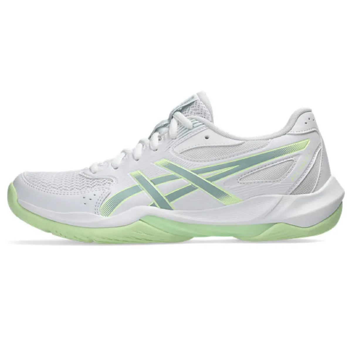 Asics GEL-Rocket 12 - White/Ocean Haze - Dames Hockeyschoen