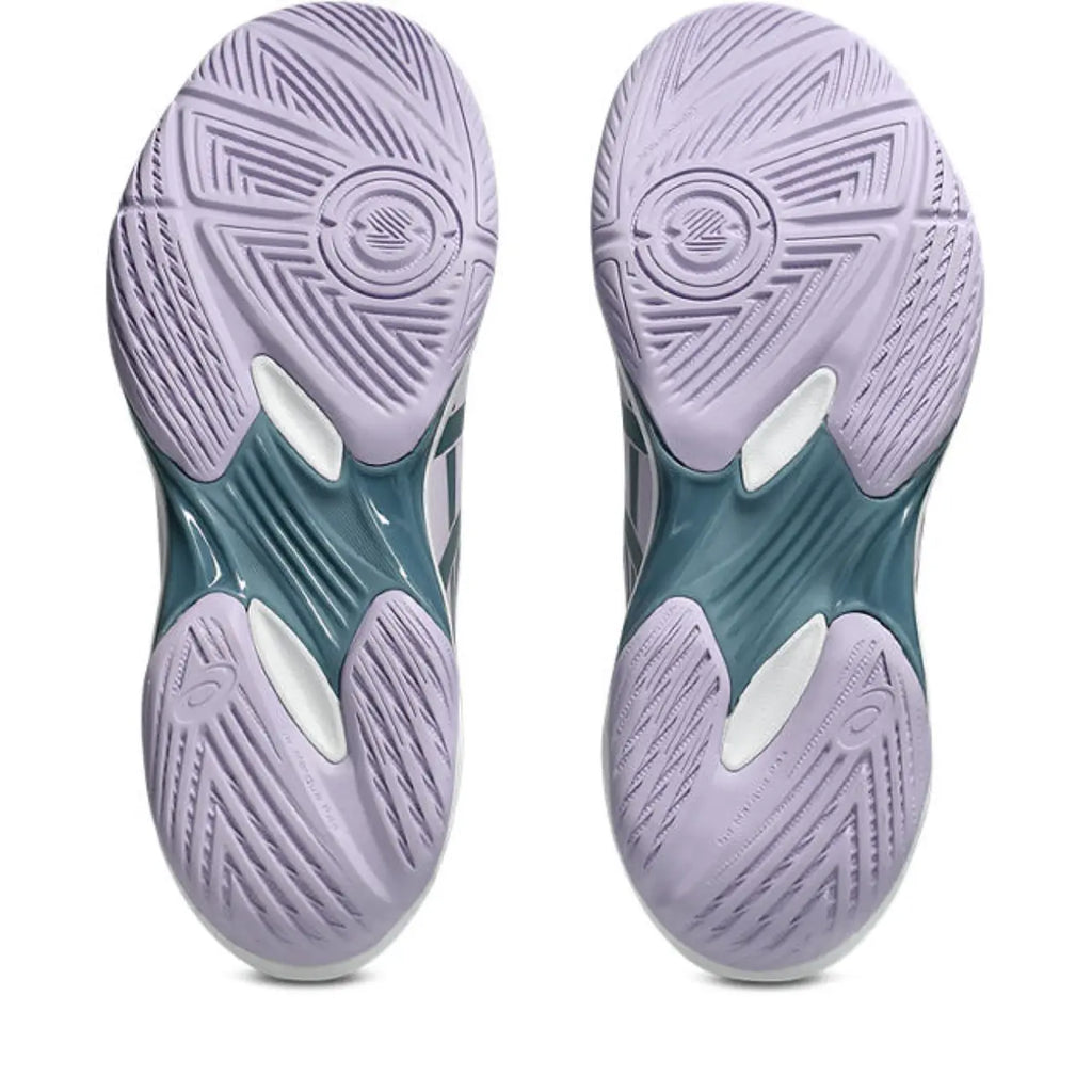 Asics GEL-Rocket 12 - Dahlia/Foggy Teal - Dames Hockeyschoen