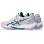 Asics GEL-Rocket 12 - Dahlia/Foggy Teal - Dames Hockeyschoen
