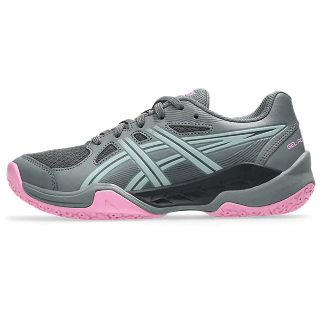 Asics GEL-Powerbreak GS - Steel Grey/Ocean Haze - Junior Hockeyschoen