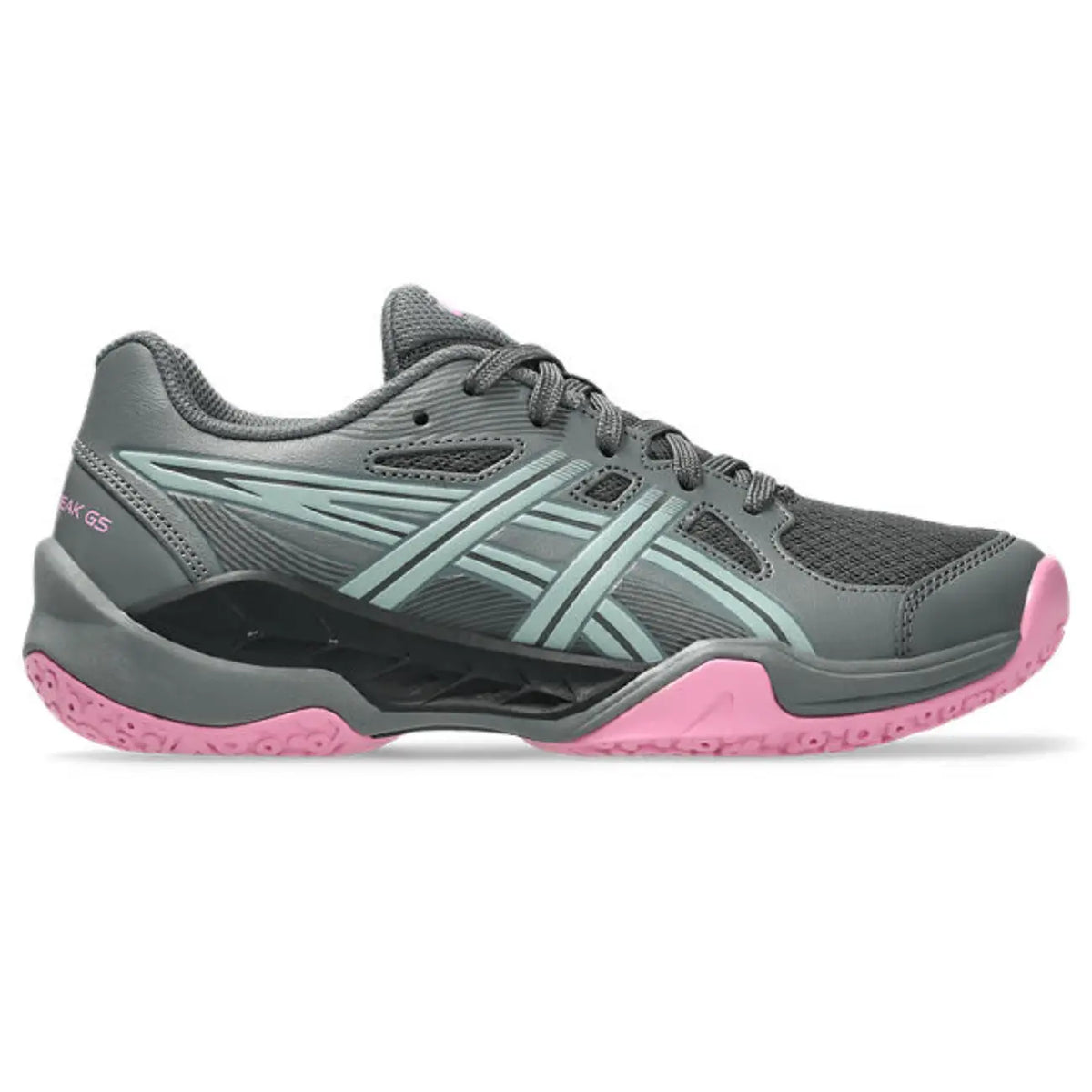 Asics GEL-Powerbreak GS - Steel Grey/Ocean Haze - Junior Hockeyschoen