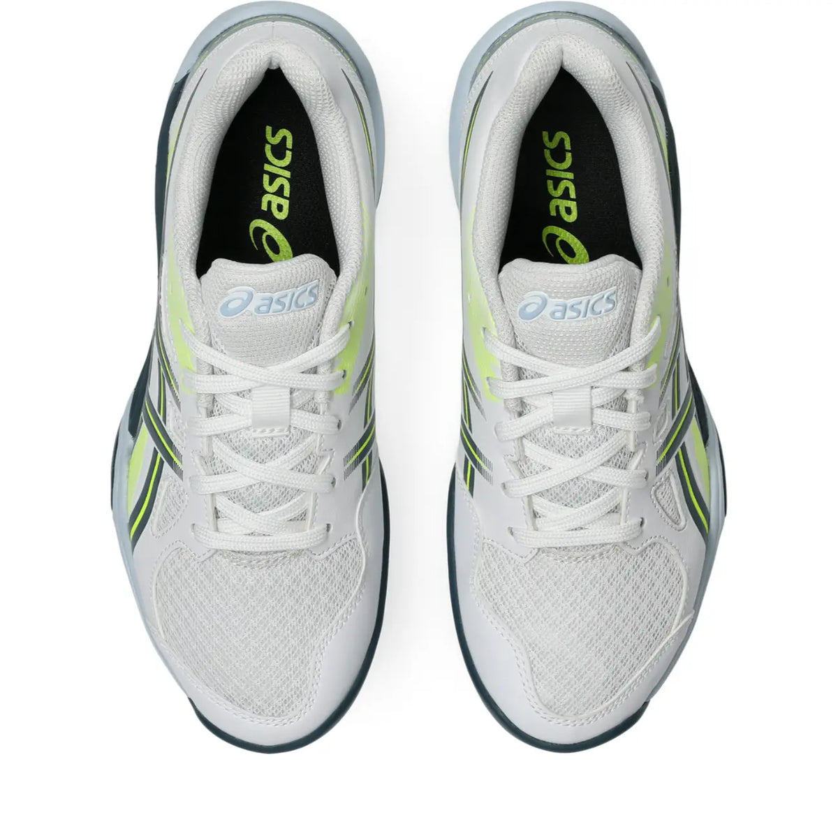 Asics GEL-Powerbreak GS - White/Raw Indigo - Junior Hockeyschoen