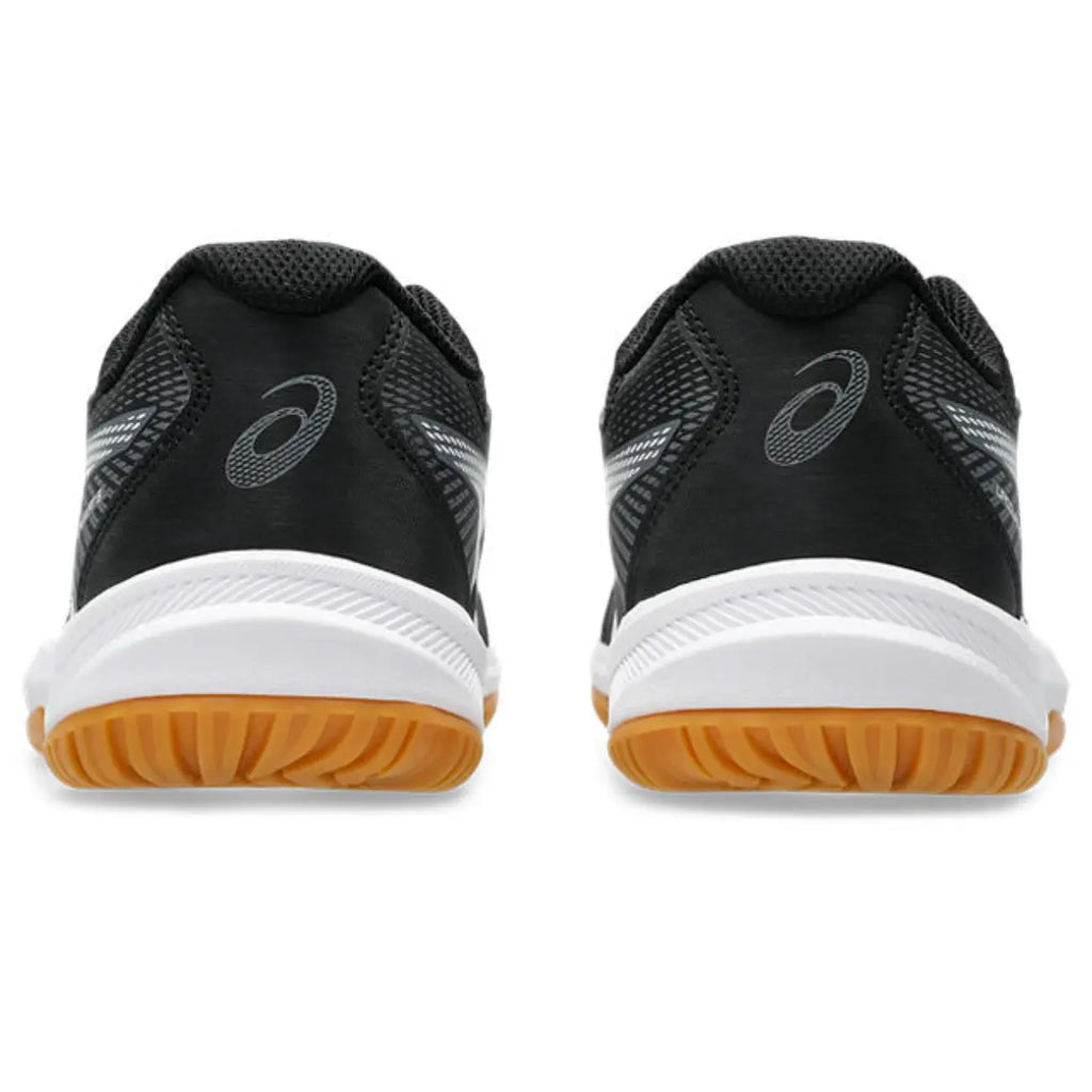 Asics Upcourt 6 GS - Black/White - Junior Hockeyschoen