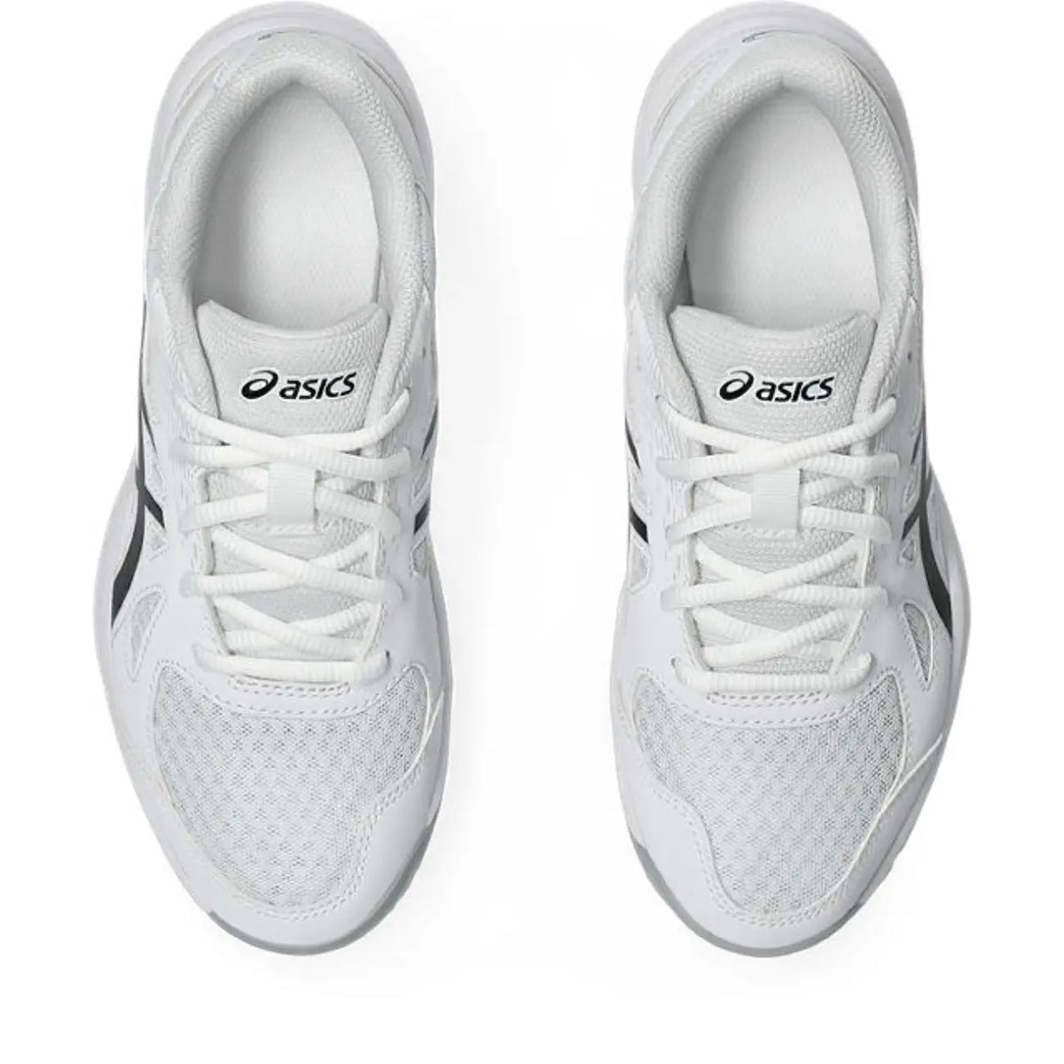 Asics Upcourt 6 GS - White/Black - Junior Hockeyschoen