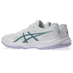 Asics Upcourt 6 GS - White/Foggy Teal - Junior Hockeyschoen