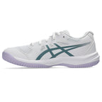 Asics Upcourt 6 GS - White/Foggy Teal - Junior Hockeyschoen