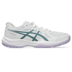 Asics Upcourt 6 GS - White/Foggy Teal - Junior Hockeyschoen