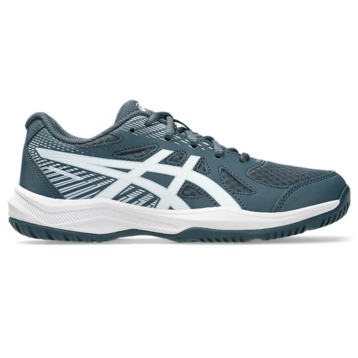 Asics Upcourt 6 GS - Raw Indigo/White - Junior Hockeyschoen