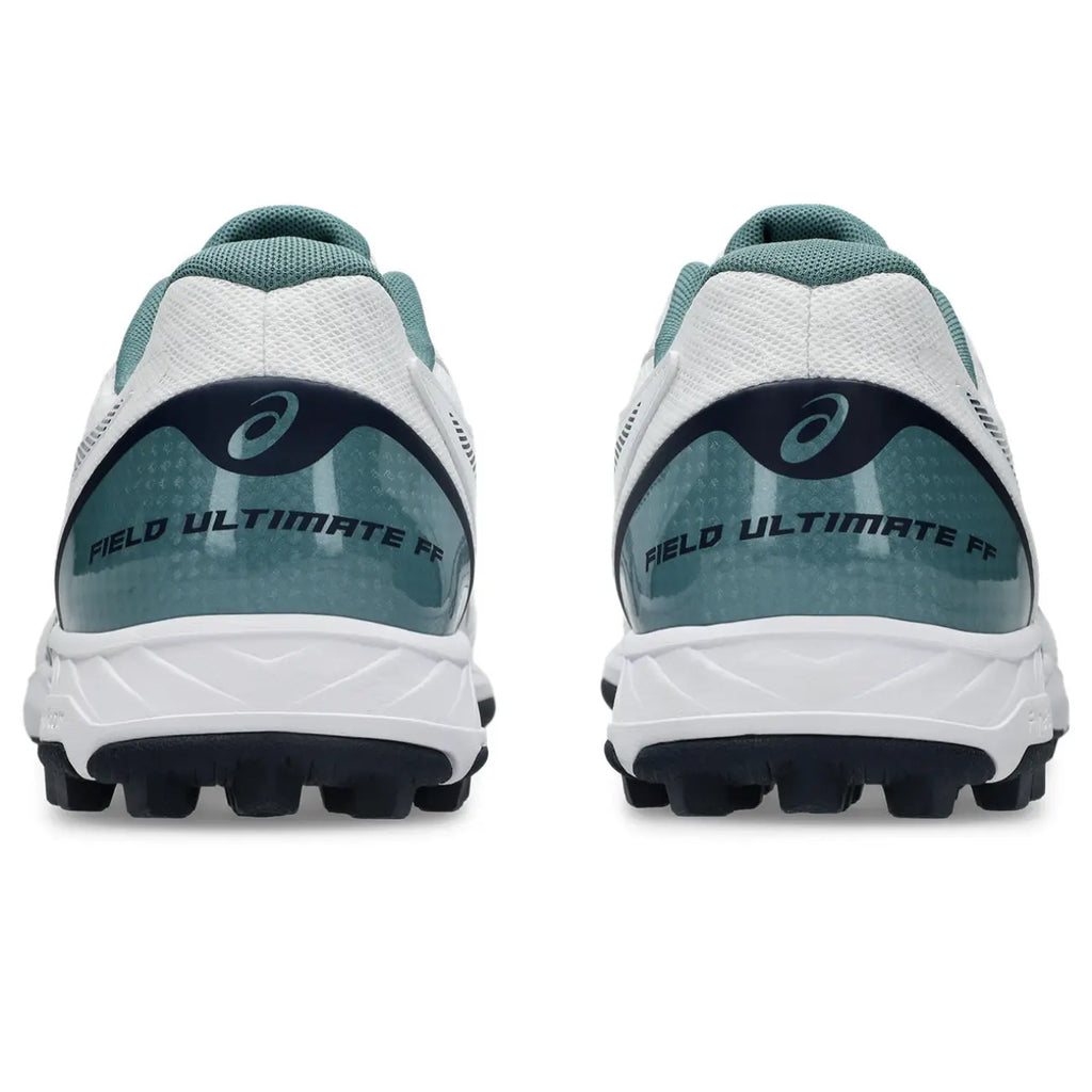Asics Field Ultimate FF 2 - White/Foggy Teal - Heren Hockeyschoenen