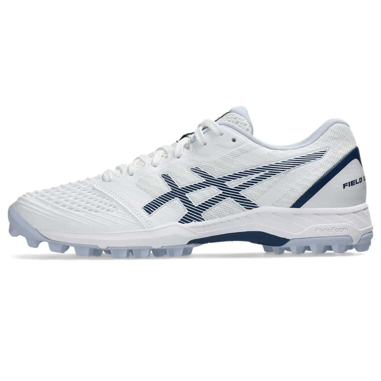 Asics Field Ultimate FF 2 - White/Independence Blue - Dames Hockeyschoenen