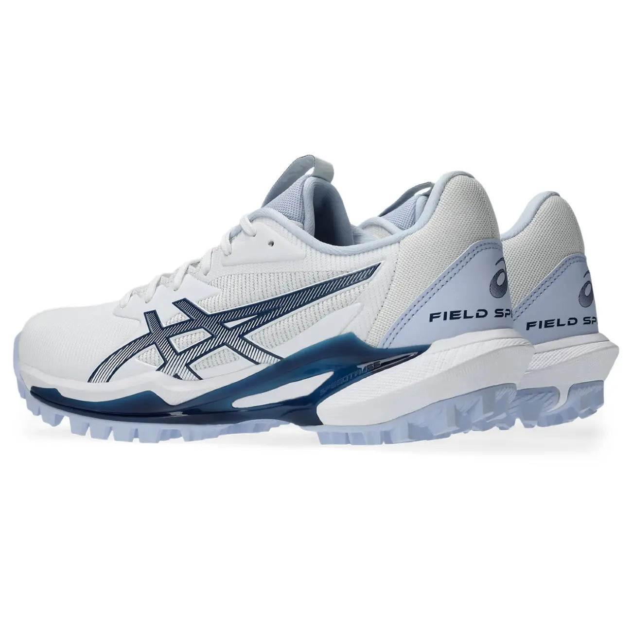 Asics Field Speed FF 2 - White/Independence Blue - Dames Hockeyschoenen