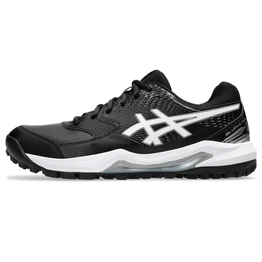 Asics GEL-Lethal Field 2 - Black/White Hockeyschoenen