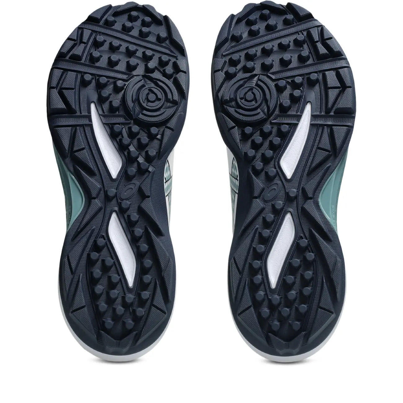 Asics GEL-Peake 3 - White/Foggy Teal Hockeyschoenen